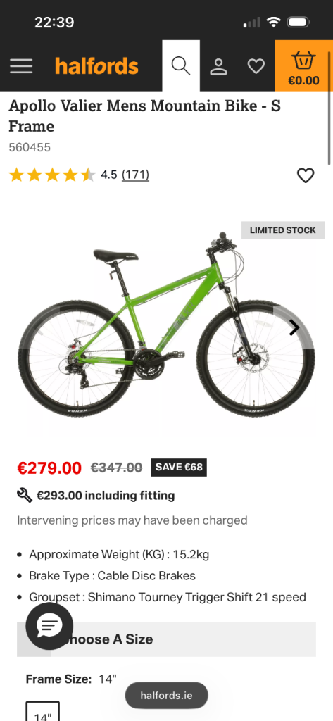 Apollo Valier Mountain Bike, READ DESCRIPTION!