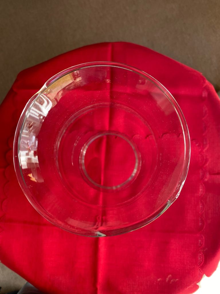 Glass Candle Cover - Open Ended Flume