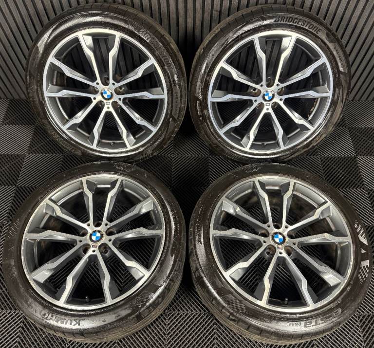 20'' GENUINE BMW X3 X4 G01 G02 699 M SPORT ALLOY WHEELS TYRES ALLOYS