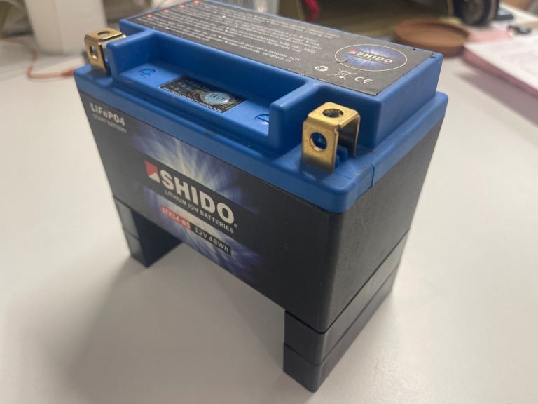 Shido Lithium Motorcycle Battery LTX14-BS LION 12V 48Wh
