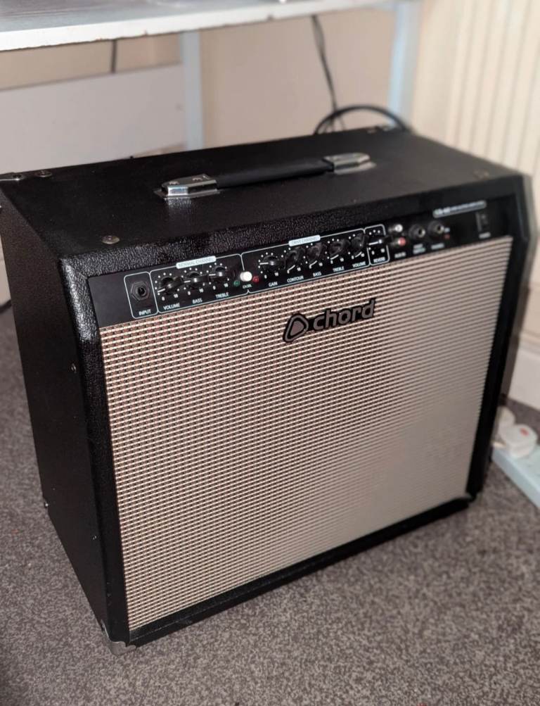 Chord CG-60 2 Channel Guitar Combo Amplifier 60w With Built in Reverb