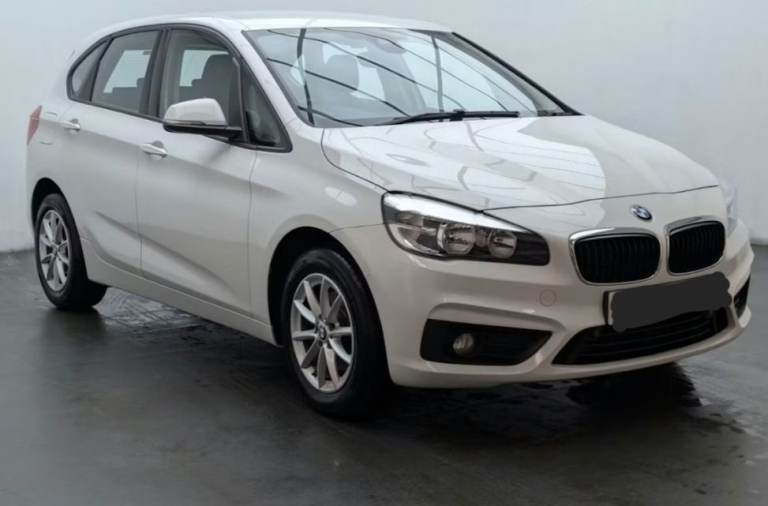 M Sport BMW 215d Active Tourer 49500 miles Leather interior Millennium White