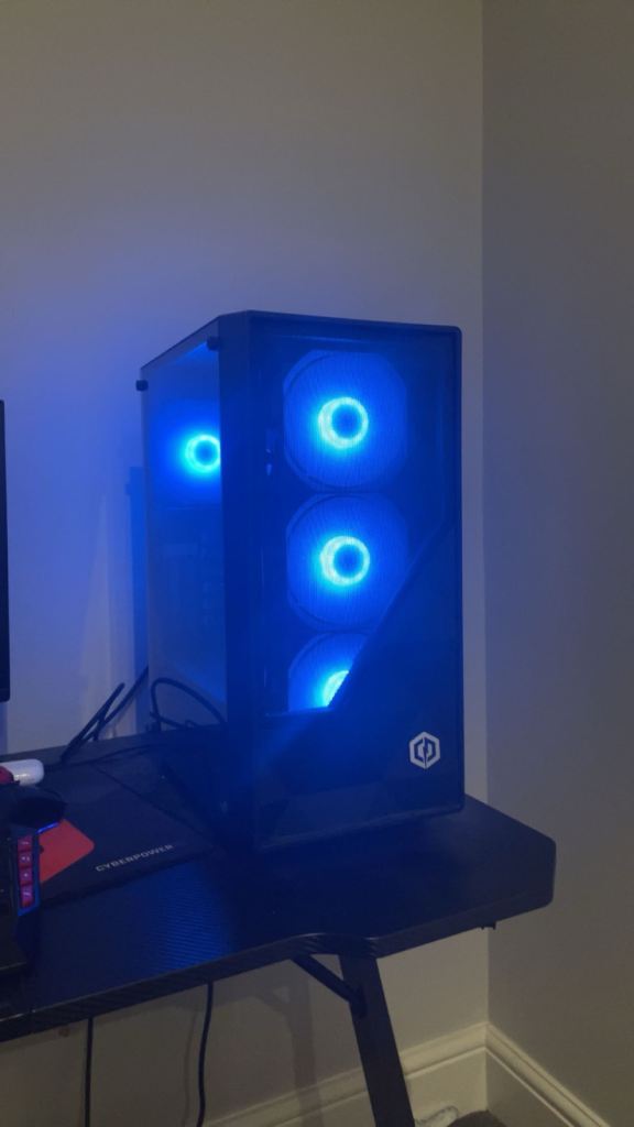 CyberPowerPC Desktop Tower – As Good As New, Clean & Quiet