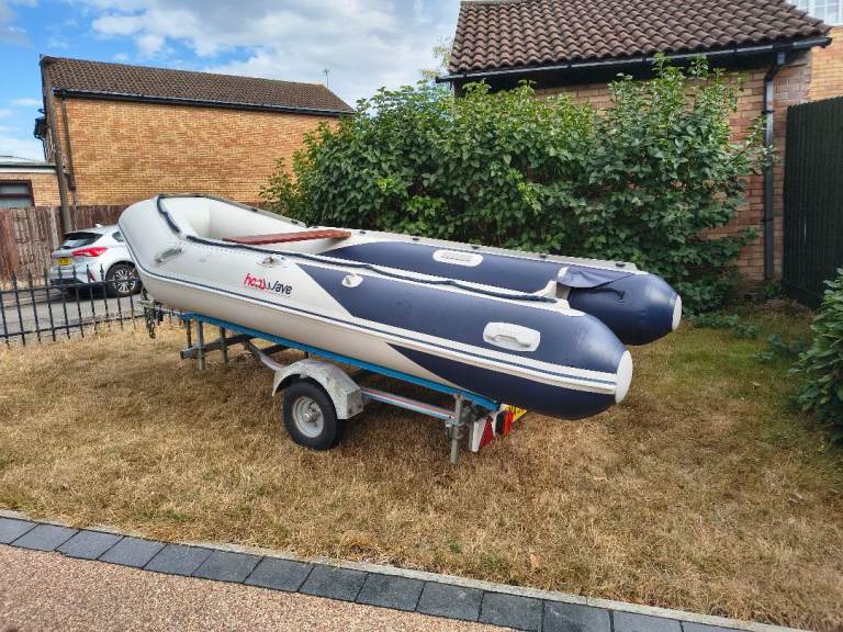 Honwave 3.8m inflatable boat 