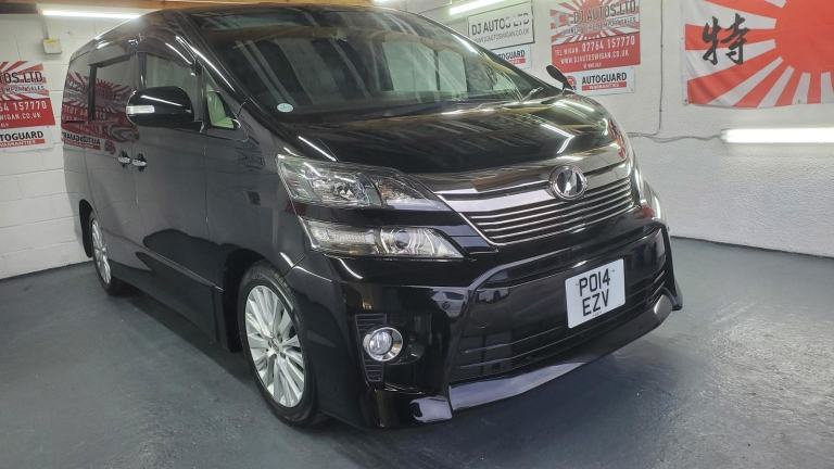 Toyota vellfire 2.4 g edition sunroofs leather only 51k miles japanese import 
