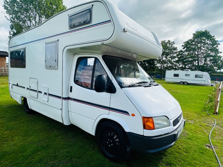 Herald 400 motorhome rear lounge 4 berth