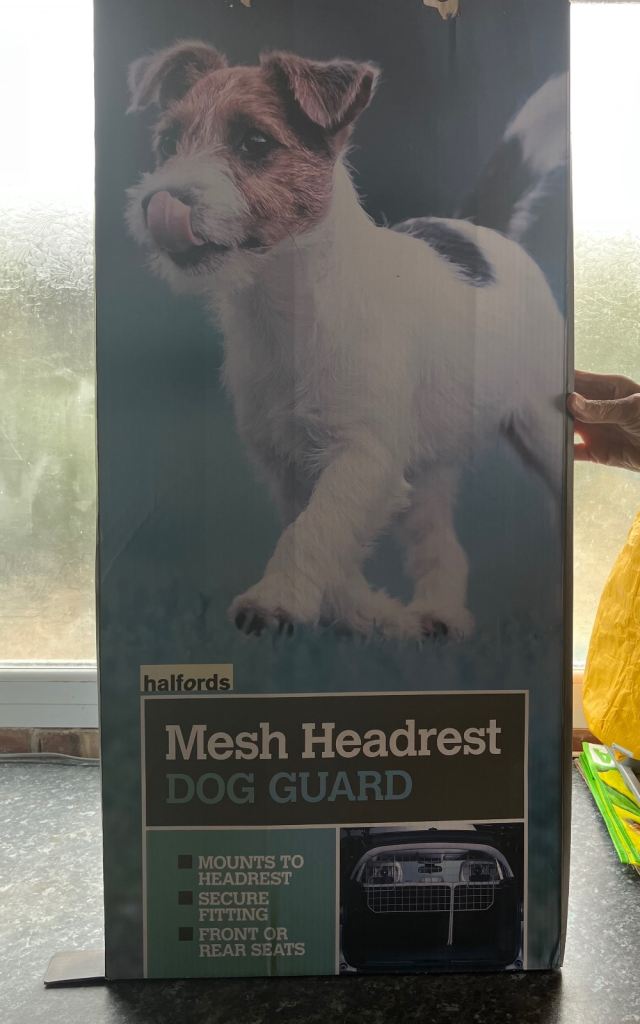 Dog guard for  car