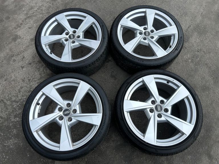 Audi a4 s line 19inch alloy wheels 5x112