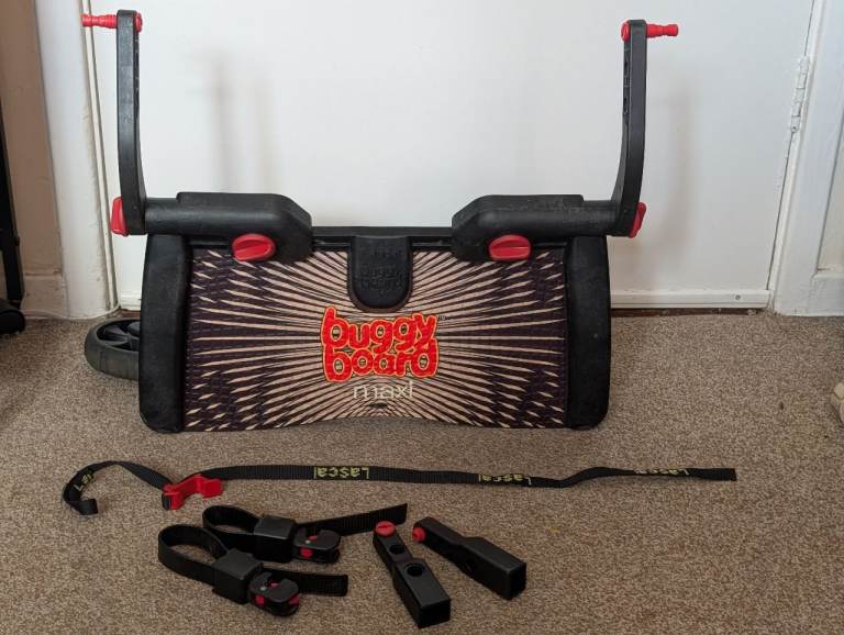 Lascal BuggyBoard Maxi – Good Condition with Straps and adaptors 
