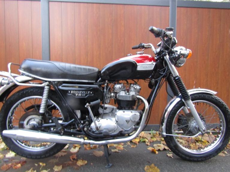 Triumph Bonneville 750 T140 E , FIRST REGISTERED . 07/11/1978 