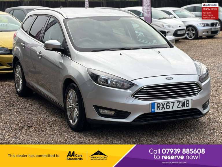 2017 Ford Focus 1.5 TDCi 120 Zetec Edition 5dr ESTATE DIESEL Manual