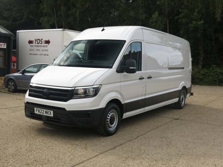 2022 Volkswagen Crafter 140HP AIRCON AUTOMATIC STARTLINE BUSINESS LWB HIGHROOF Panel Van Diesel A...