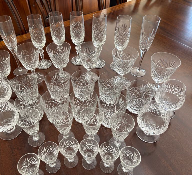 Crystal glassware