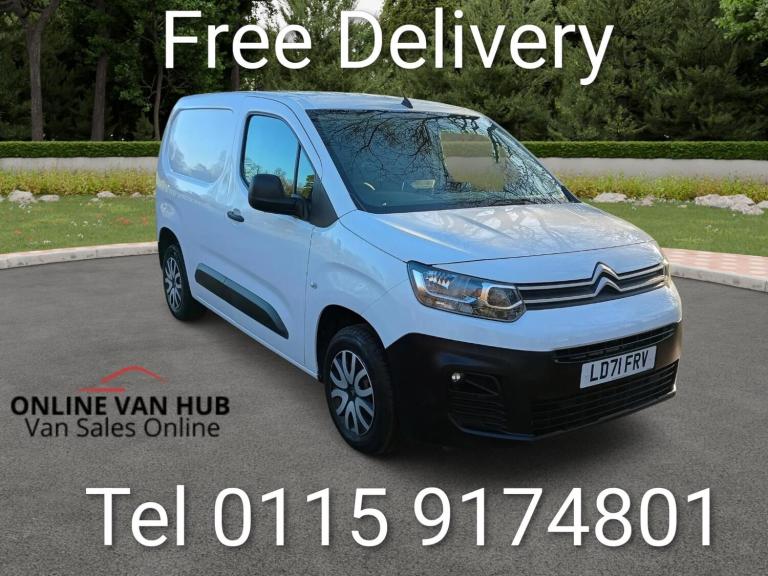 2021 Citroen Berlingo 1.5 BlueHDi 650Kg Enterprise Pro 75ps PANEL VAN DIESEL Manual