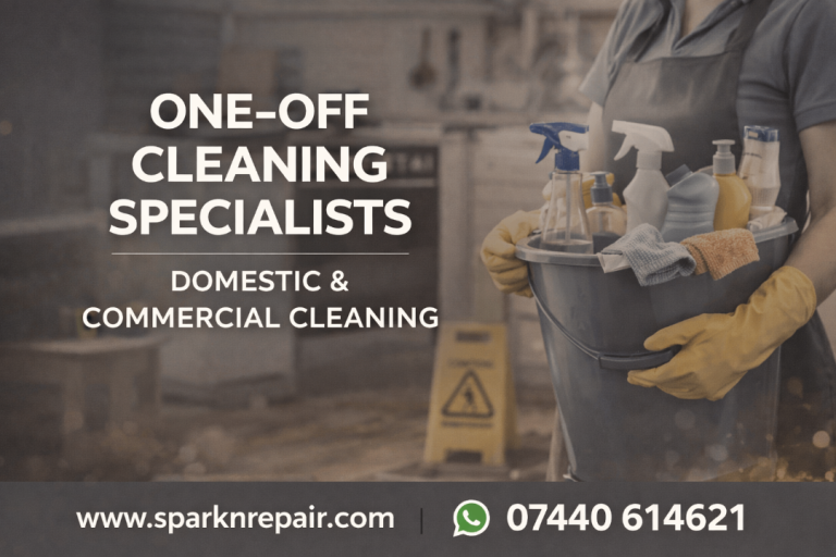 🔥 ONE-OFF CLEANING SPECIALISTS – SAME DAY AVAILABLE – DOMESTIC & COMMERCIAL 🔥