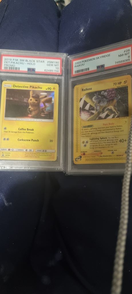 Pokemon PSA slabs 
