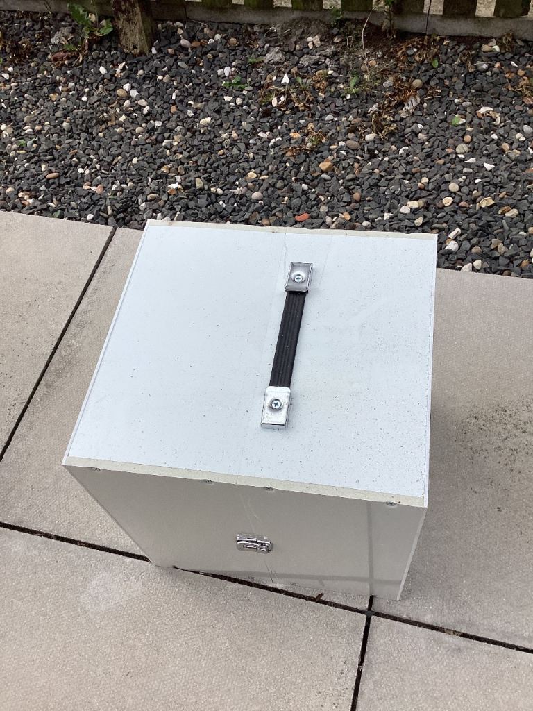 Plastic bird carry cage