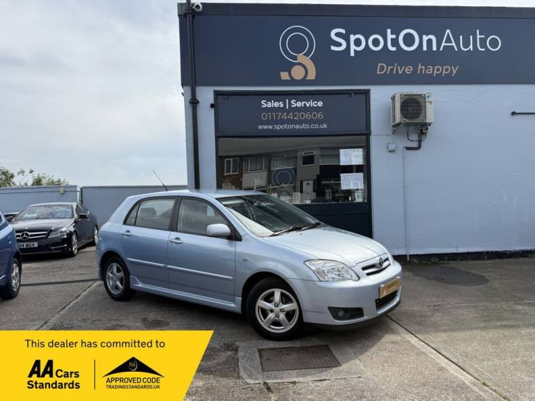 2004 Toyota Corolla 1.6 VVT-i T3 Hatchback 5dr Petrol Automatic (190 g/km, 109 bhp) Hatchback Pet...