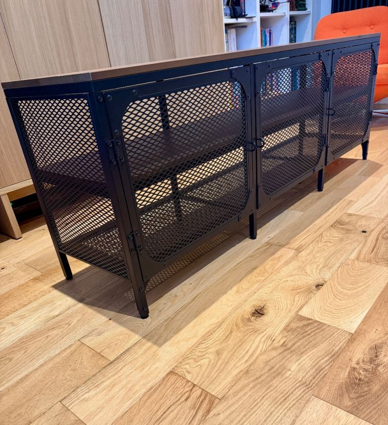 image for Ikea FJÄLLBO TV Bench, Black