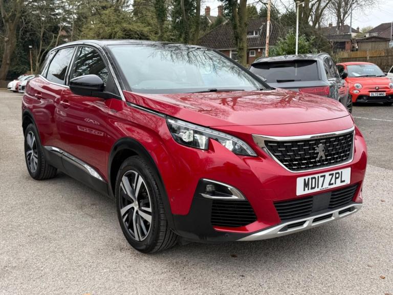 2017 Peugeot 3008 1.2 PureTech GT Line 5dr HATCHBACK PETROL Manual