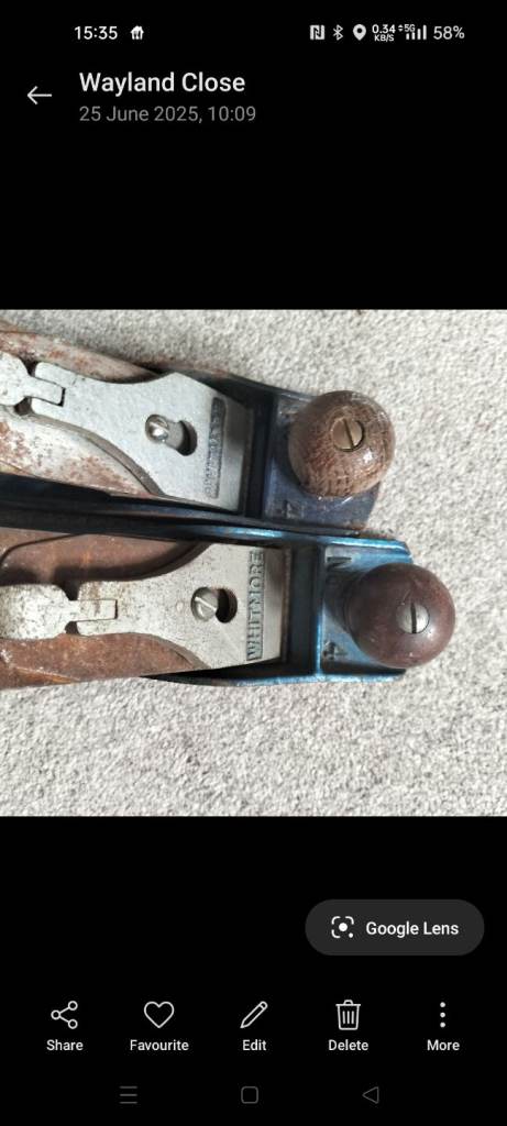 Whitmore vintage No.4 plane