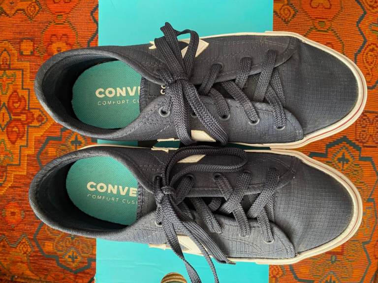 Ladies Converse trainers size 5.