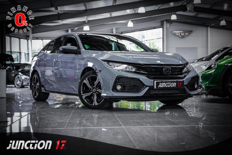 2017 Honda Civic 1.5 VTEC Turbo Sport Euro 6 (s/s) 5dr HATCHBACK Petrol Manual