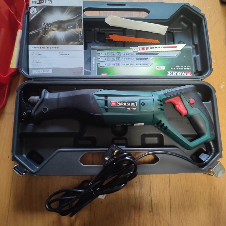 Parkside reciprocating saw v good condition 