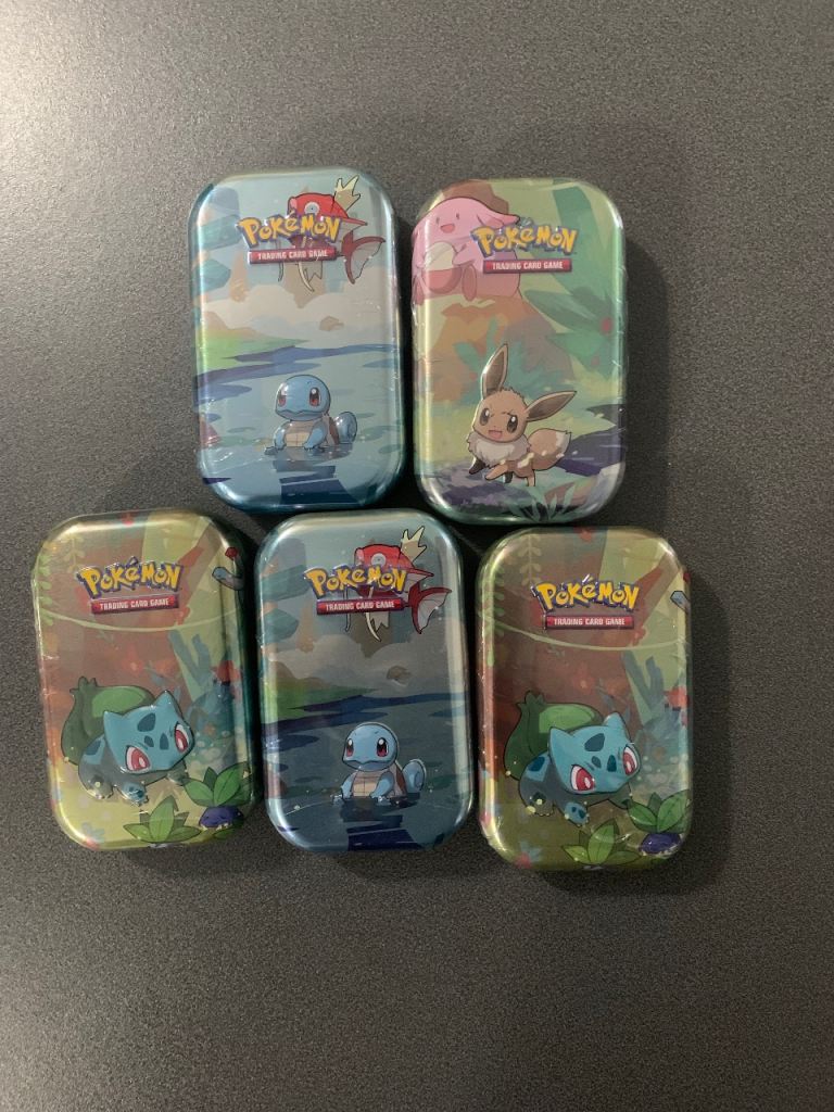  Pokemon: Kanto Friends Mini Tins, 