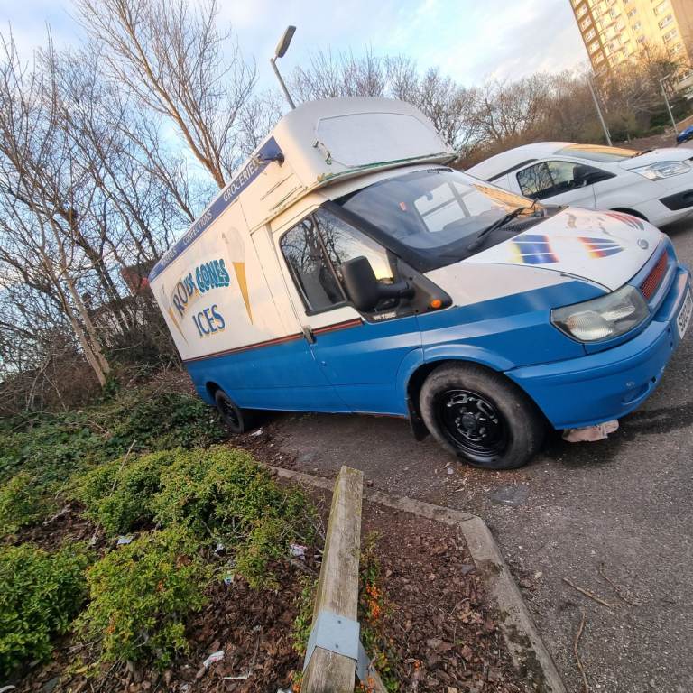 2003 ford transit ice cream van