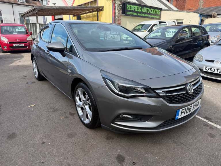 2016 Vauxhall Astra 1.0T 12V ecoFLEX SRi Nav 5dr HATCHBACK Petrol Manual