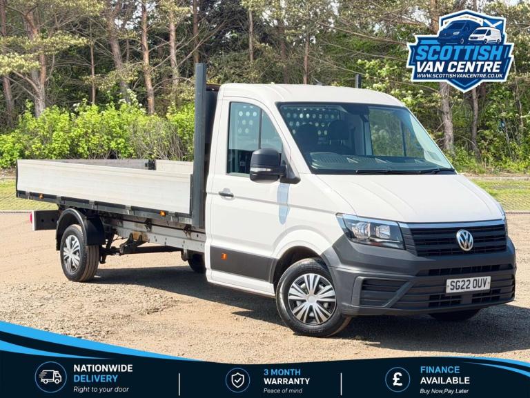 2022 Volkswagen Crafter 2.0 TDI 140PS Startline ETG Dropside CHASSIS CAB DIESEL Manual