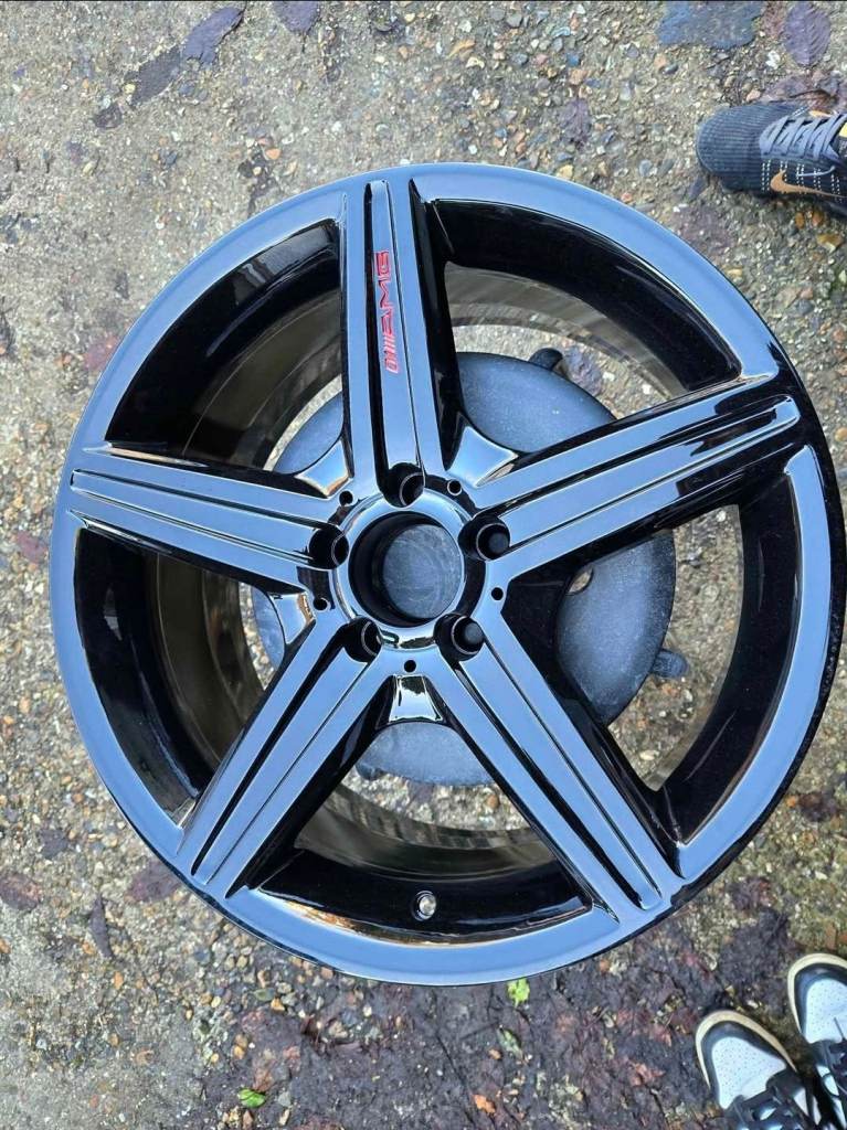 Set of 4 Mercedes Benz Alloy Wheels 18"