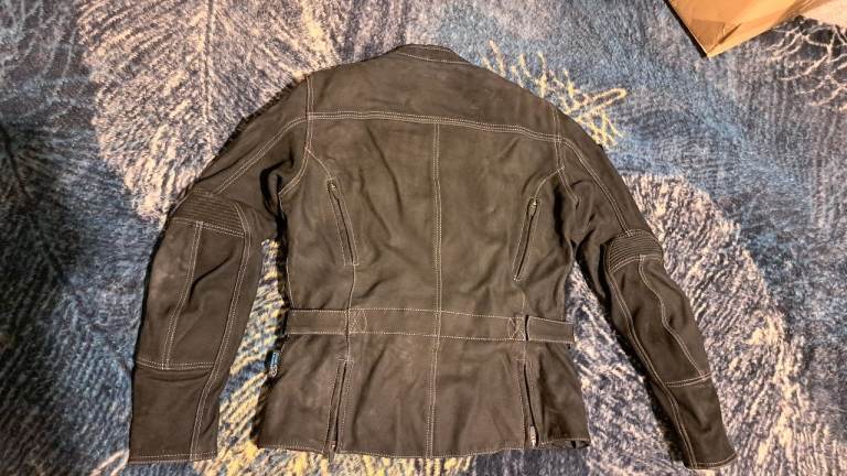 Motorbike suit for woman black size L