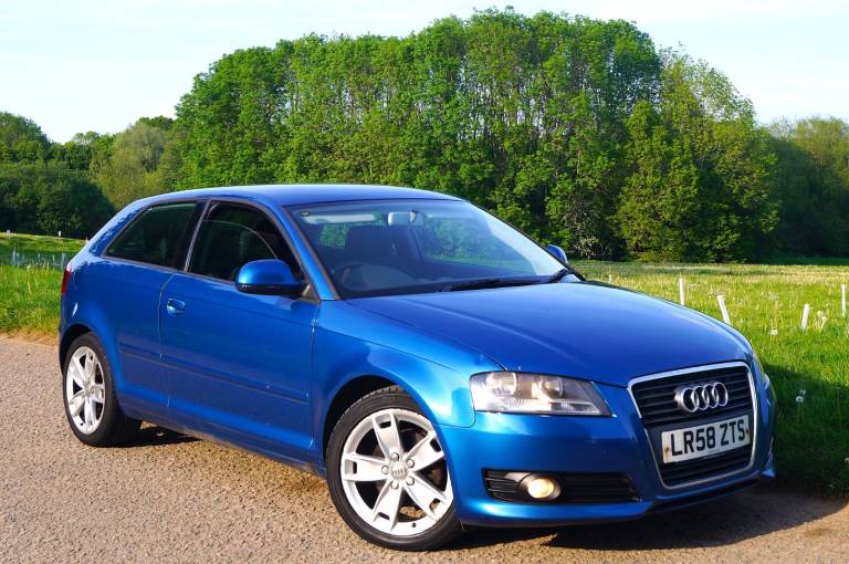 2008 Audi A3 2.0TDI Sport 140bhp Full Service 2-Key 12-MOT 6-Speed Manual 17"