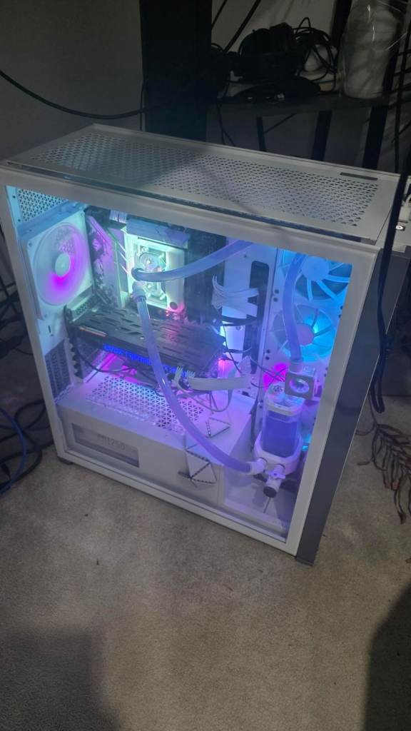 Gaming PC - AMD Ryzen 9 9950X, 64GB DDR5, RTX2080, 6TB NVME + 5TB Additional, Custom Watercool Loop