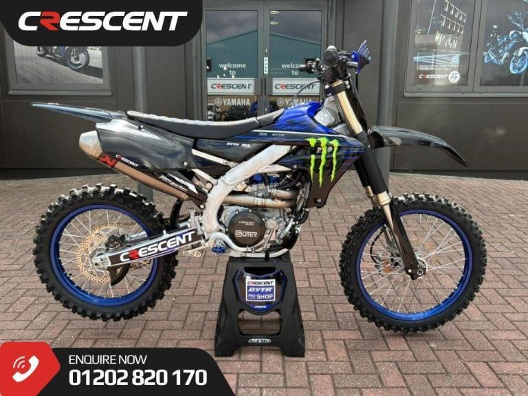 YAMAHA YZ450F / YZF450 MONSTER EDITION 2022 - 0 HOURS - AKRAPOVIC SYSTEM + MORE
