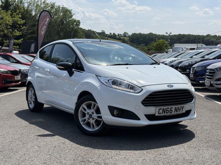 2016 FORD FIESTA 1.3 Zetec ULEZ Petrol Manual 3 Door White