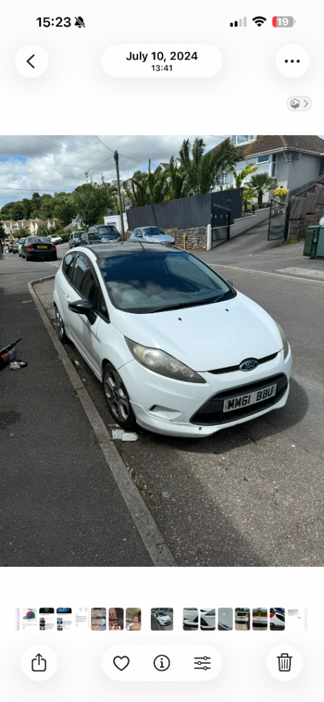 Ford, FIESTA, Hatchback, 2012, Manual, 1242 (cc), 3 doors