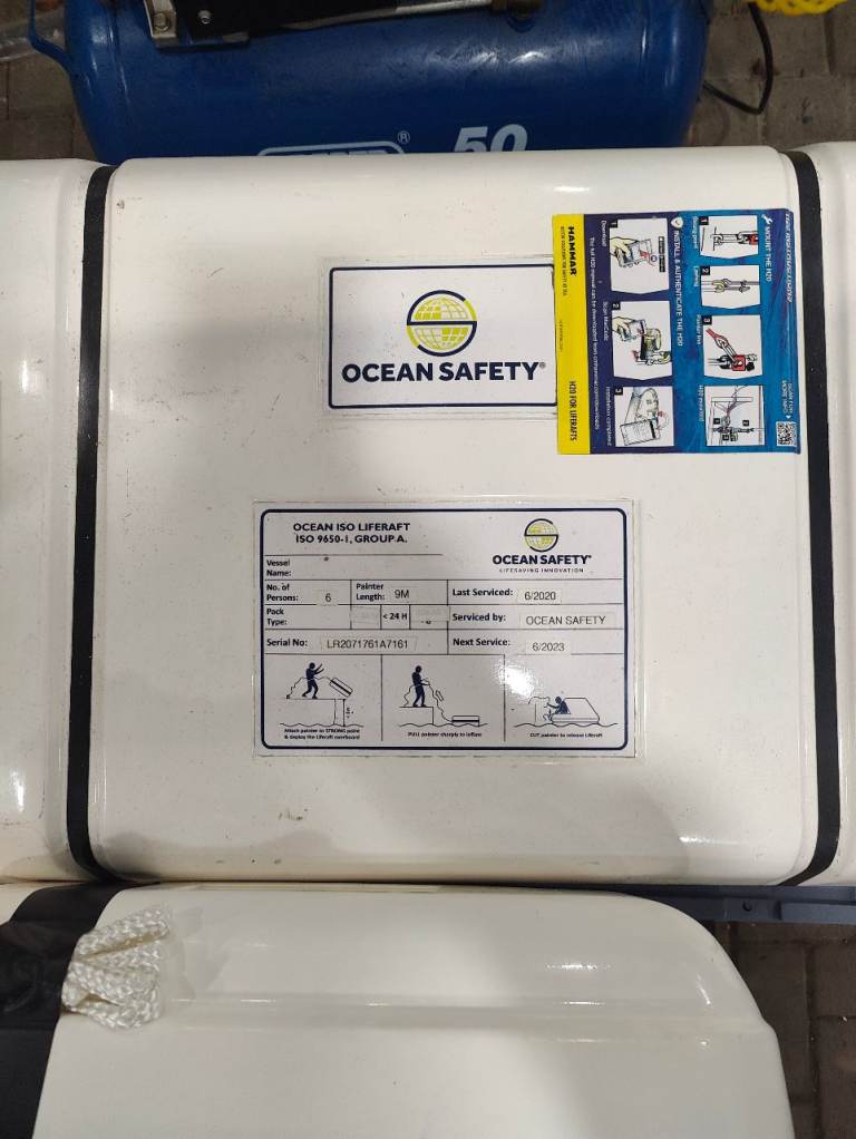 Ocean Safety - 6man ISO Liferaft 