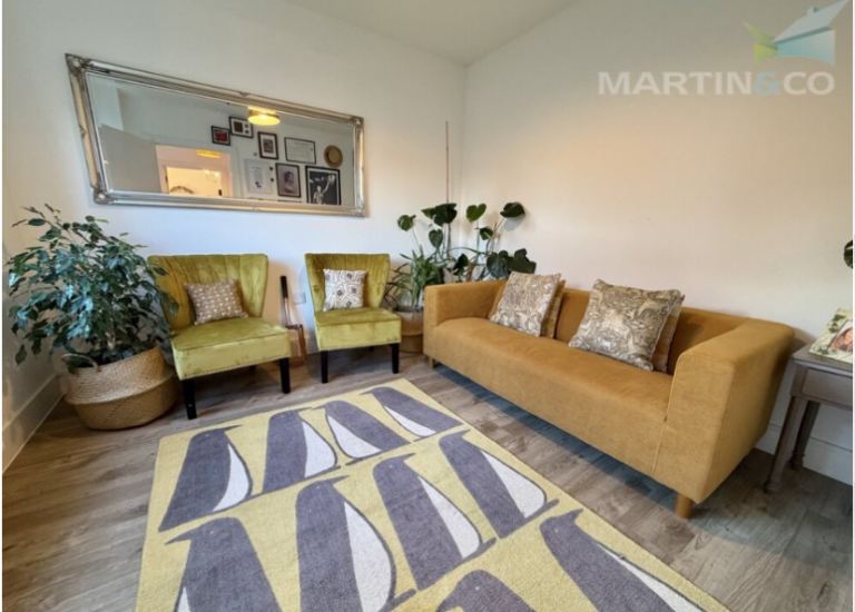 Mustard dark yellow gold sofa