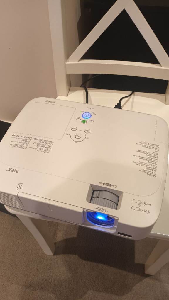 Nec M300x projector in good working order - device only, no power cable see description 