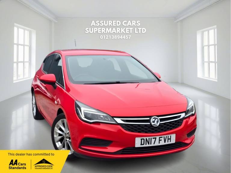 2017 17 VAUXHALL ASTRA 1.6 CDTI BLUEINJECTION DESIGN HATCHBACK 5DR DIESEL MANUAL