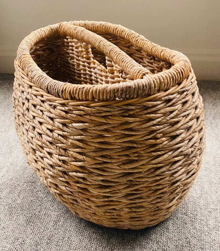 Rattan Magazine Rack