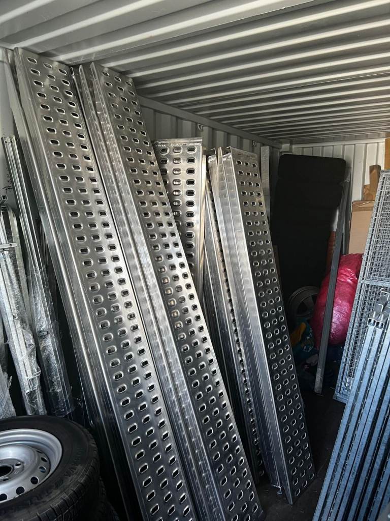 BRAND NEW ALUMINIUM PUNCHED DECKING RAMPS FOR RECOVERY TRUCKS 250CM (2.5M)