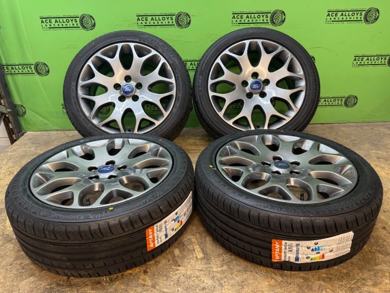 *REFURBISHED* FORD 17” 5x108 ALLOY WHEELS + GOOD TYRES CONNECT VAN