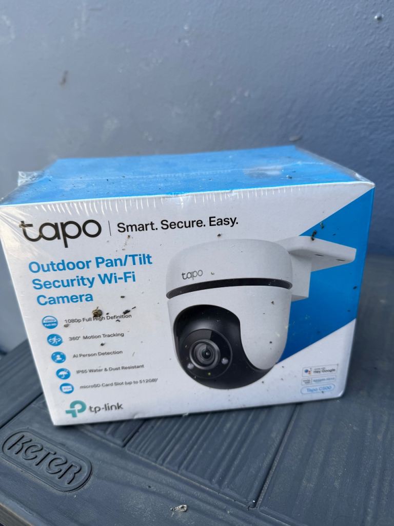 Tapo Outdoor Pan/Tilt Security Wi-Fi Camera – Brand New