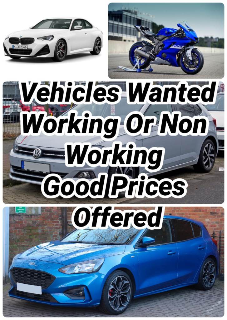 Vehicles Wanted 