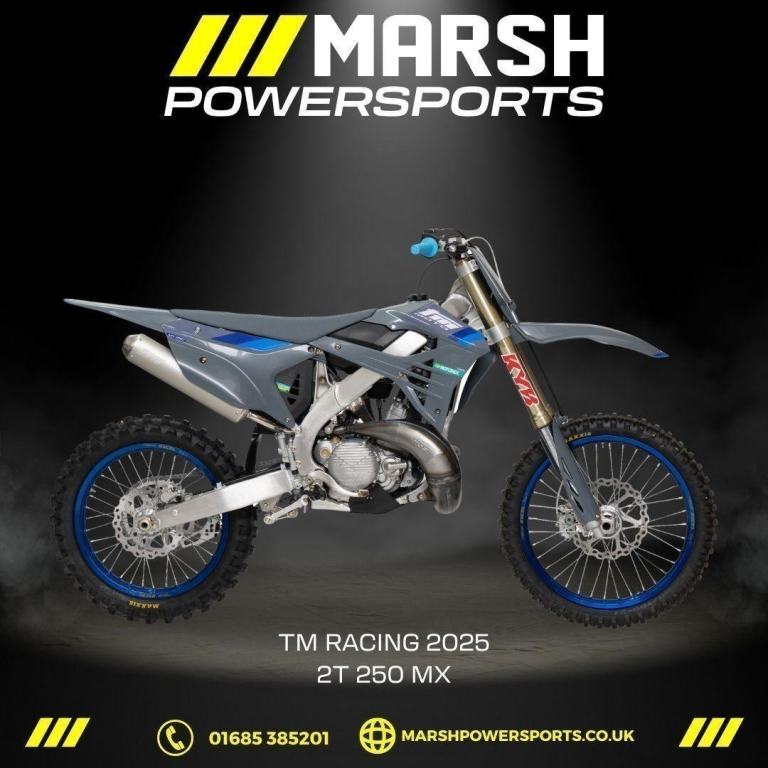 TM RACING 2T 250 MX 2025 Model - TM Racing Dealer - Reserve Now!