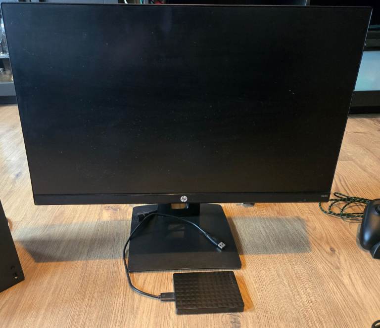 HP X24ih Gaming Monitor – Black, Good Condition